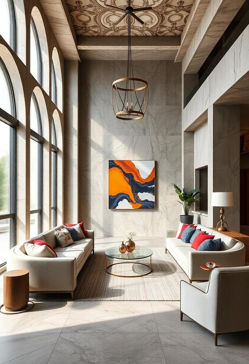 Sustain⁤ a Balance ​Between Modern Comfort and Art Deco ⁣Luxe⁣ for Your Space