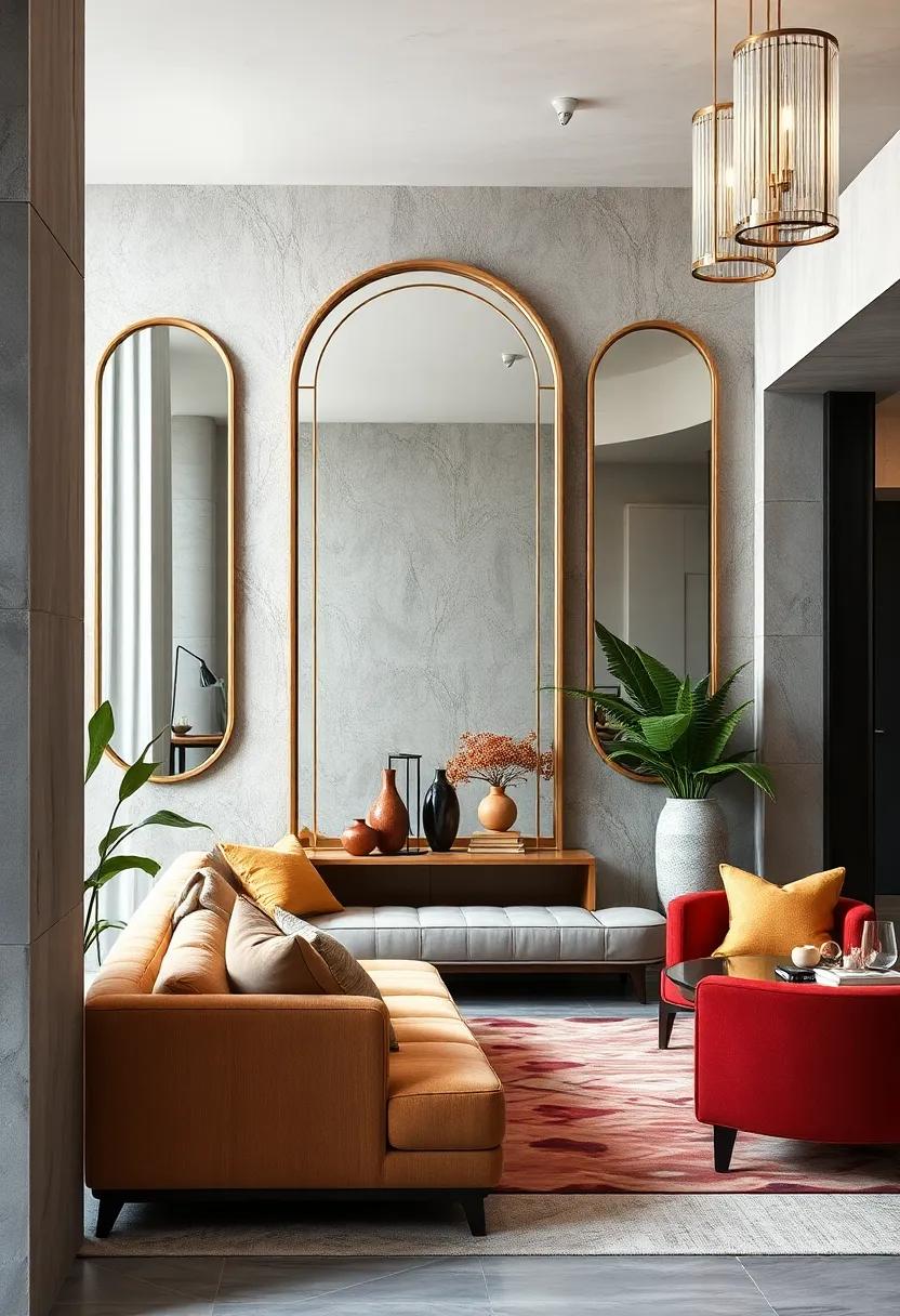 Frame Your Spaces With ⁤Statement Mirrors Reflecting ‌Art ‍Deco Glamour