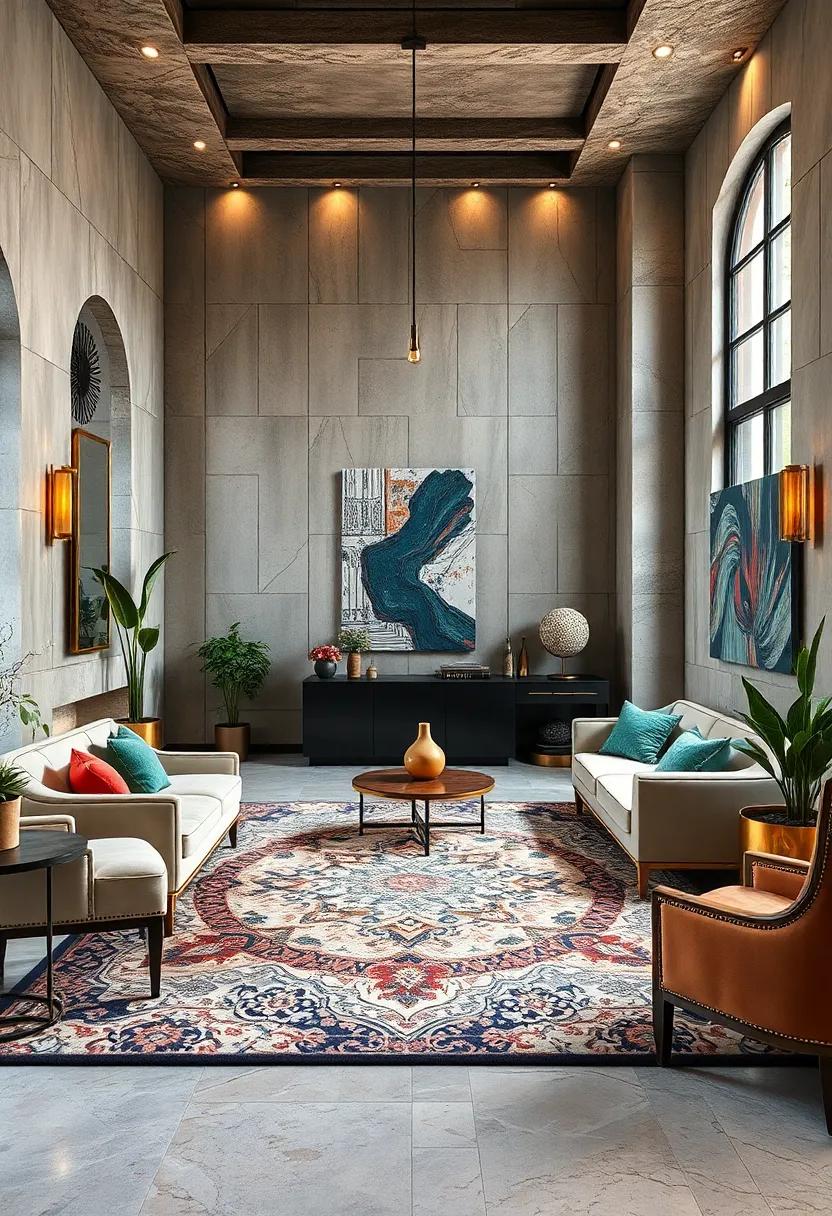 Add‌ a Touch​ of Extravagance⁢ With Lavish Area‌ Rugs ⁤and ⁤Textiles