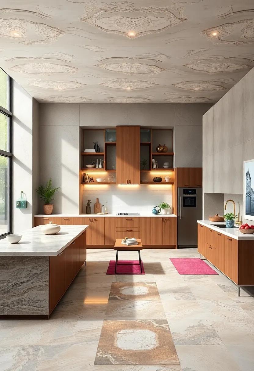 Intriguing Patterns⁢ and Geometric Designs: Elevate kitchen flooring Trends