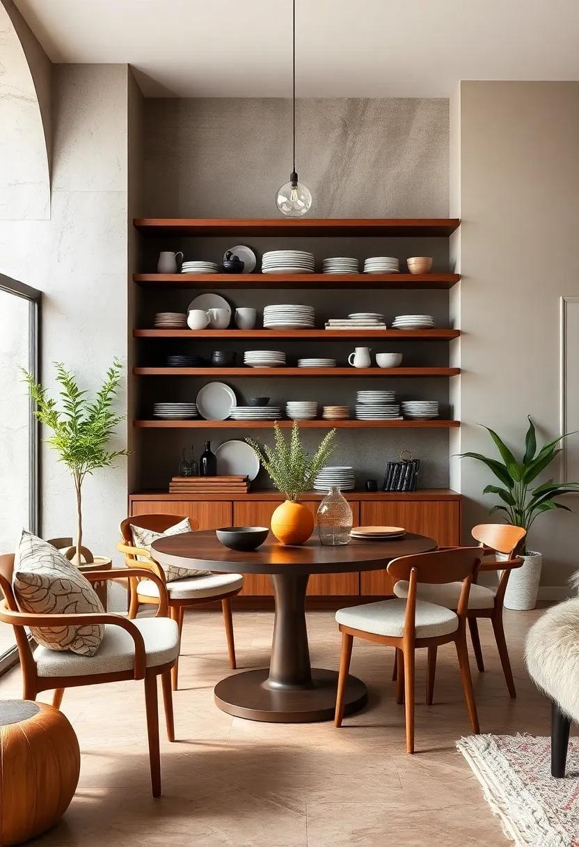 Greenery Galore: Decorate ‌your ‌open shelves with potted herbs and‌ plants, bringing a ‌touch of nature ⁤indoors and​ enhancing the dining ⁣area’s​ freshness