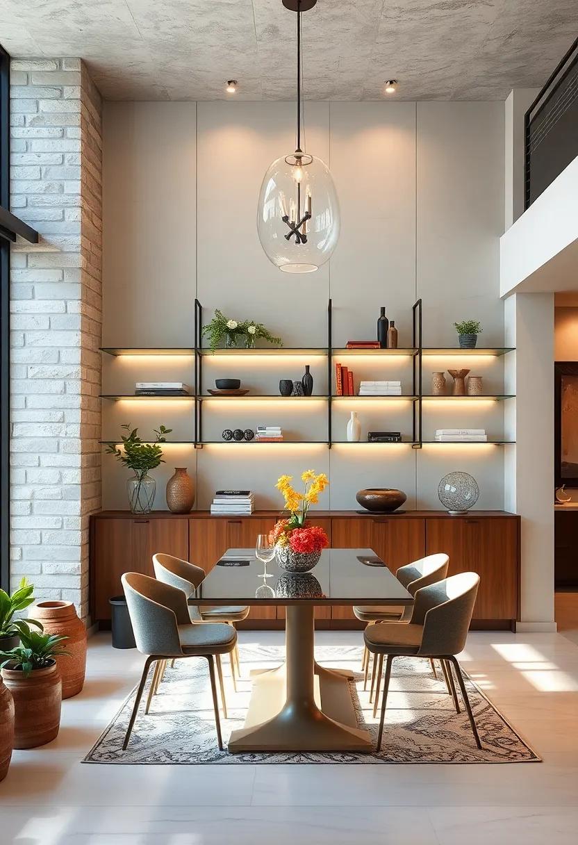 Sleek‍ and ⁣Stylish: Choose acrylic or glass shelves for a contemporary vibe⁤ that keeps sight lines open,making ⁣your‍ dining⁣ area ⁣feel ⁢more spacious