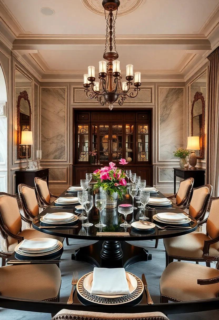 Elegant Table Settings: Set the stage with fine china, crystal glassware, and polished silverware to create an​ atmosphere⁤ of refinement for every meal