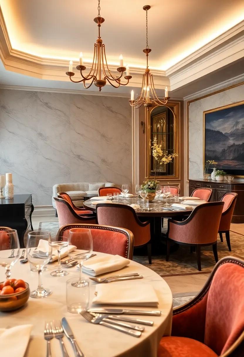 French Doors:⁢ Incorporate elegant French doors that invite light⁣ and connect⁢ the dining room to the outdoors, ‌enhancing the overall atmosphere