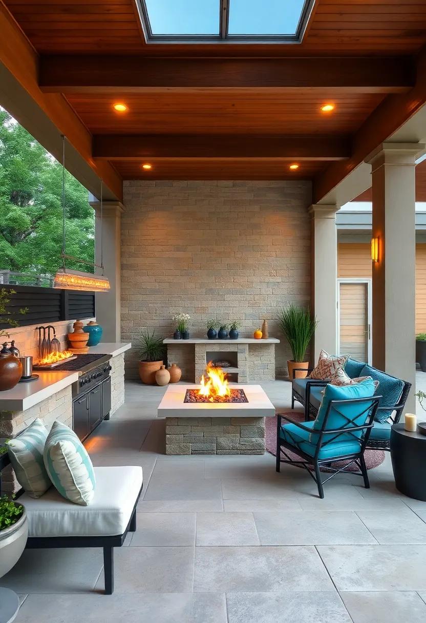 Access to Power Outlets: Ensure ​ample outdoor electrical outlets for appliances, lighting, and other devices for convenience