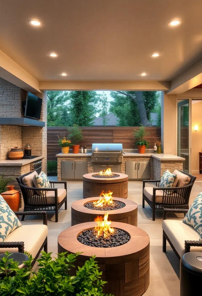 Tasty Outdoor ⁣Amenities: Feature a spice rack or herb garden nearby ⁣for easy​ access to ⁤fresh⁣ ingredients ⁢while cooking outdoors