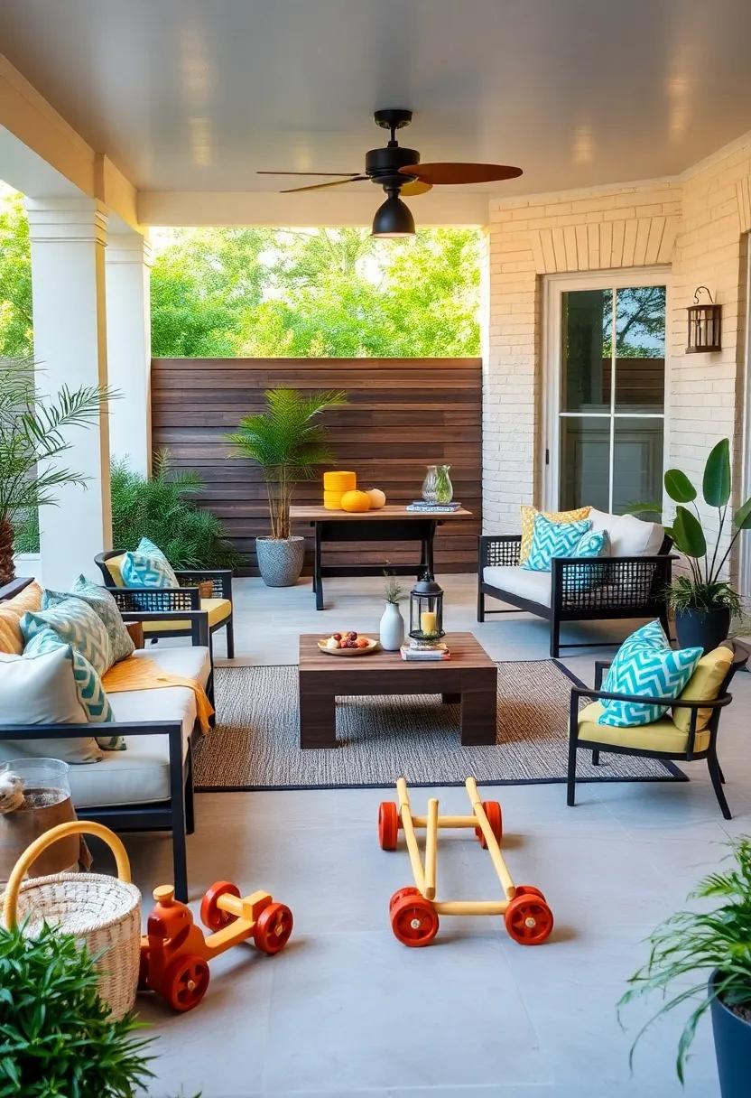 Create DIY Obstacle ‍Courses: Utilize patio furniture and toys to craft obstacle courses ⁣that promote⁢ physical​ activity​ and teamwork among siblings