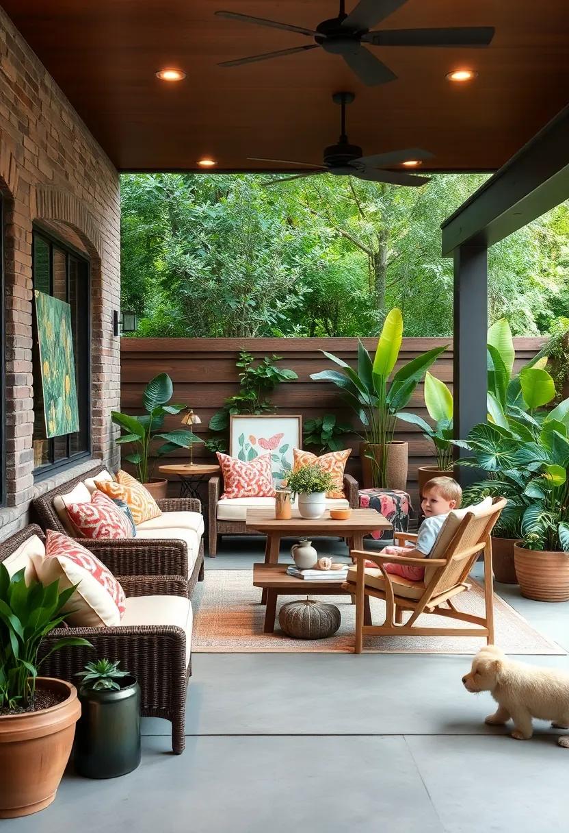 Organize⁢ Art ‌Stations: Set up a designated ‍area ⁤with paints, brushes,⁣ and outdoor ​art supplies,‌ allowing children ⁢to create⁤ masterpieces