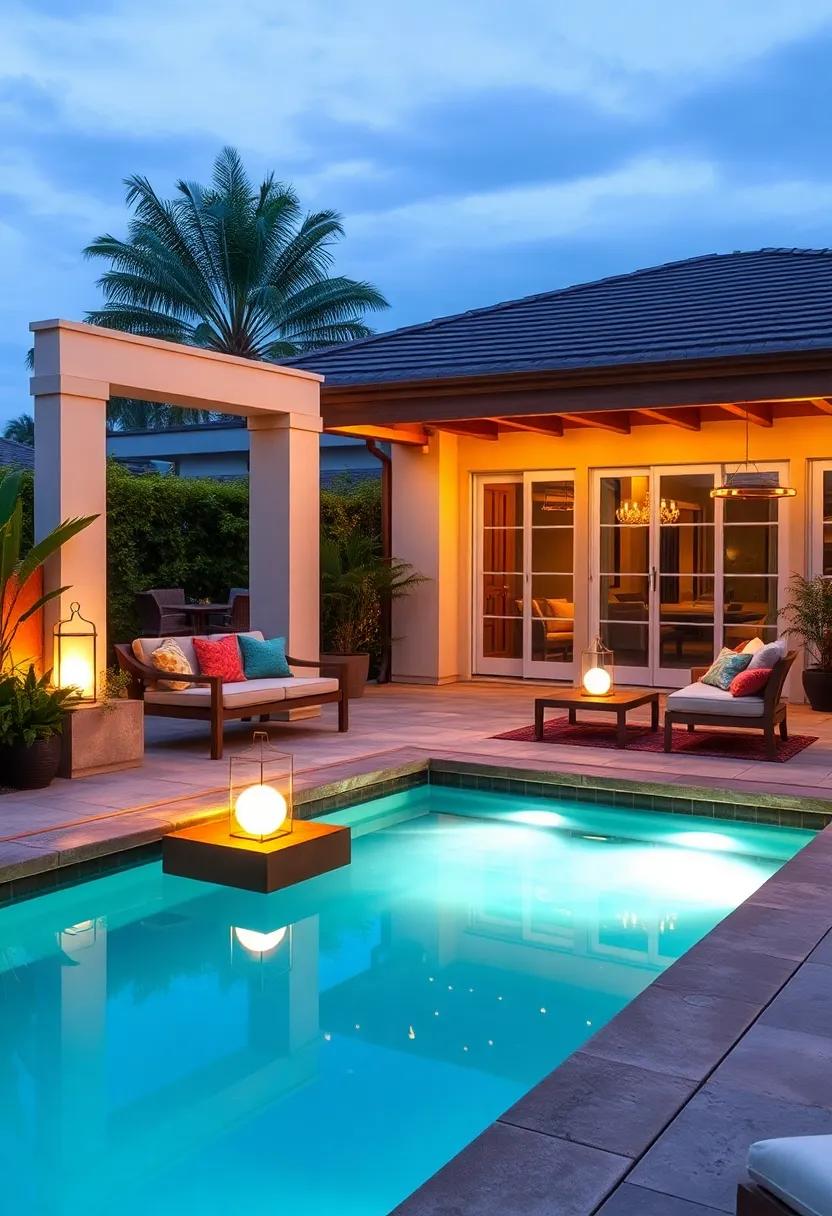 Incorporate ultra-modern disco ball floating ⁤lights​ for lively evening dance‌ parties that sparkle‌ with excitement