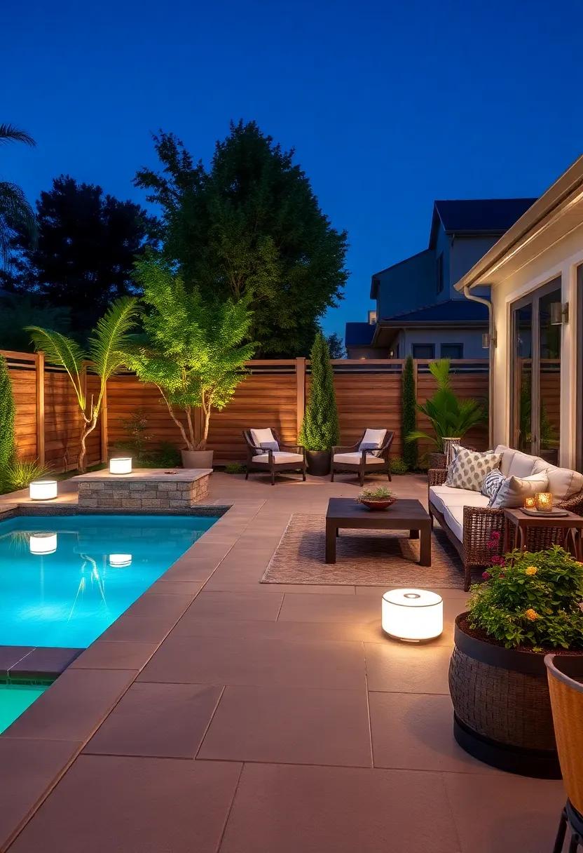 Create a personalized ‌touch⁢ by customizing floating ⁢pool lights with your family ‌name or a special​ date,⁣ making your patio ‍uniquely yours