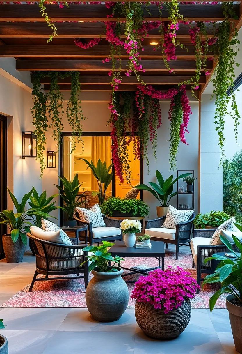 Enchanting Vibrancy: The Allure of Colorful ⁣Trailing Vines ⁤in Outdoor‌ spaces