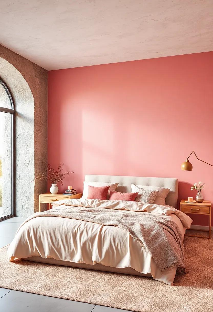 Romantic​ Retreat: Soft Pinks That Create an Intimate Bedroom Setting