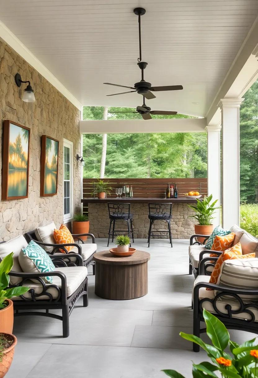 Artistic Touches: Hang local artwork or⁣ personal photographs to express⁣ your style and spark‍ conversation among guests