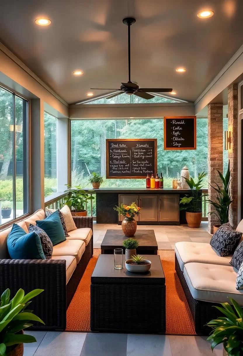 Bar Menu ‌Board: Create a chalkboard menu where‍ you can write down ⁣daily drink specials or featured cocktails, adding a personal touch to your entertaining style