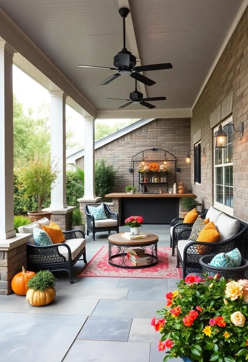Seasonal Decor: rotate decor to match the seasons—think‌ pumpkins in the fall,‌ pine boughs in winter,⁣ flowers in spring, and beach ⁣themes in summer