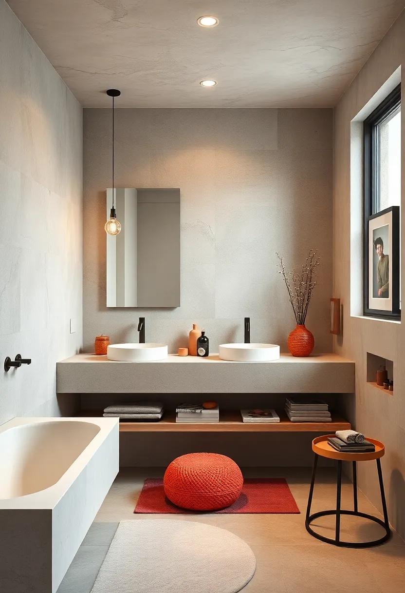 Floating Vanities: A Contemporary Approach ​to Small Spaces