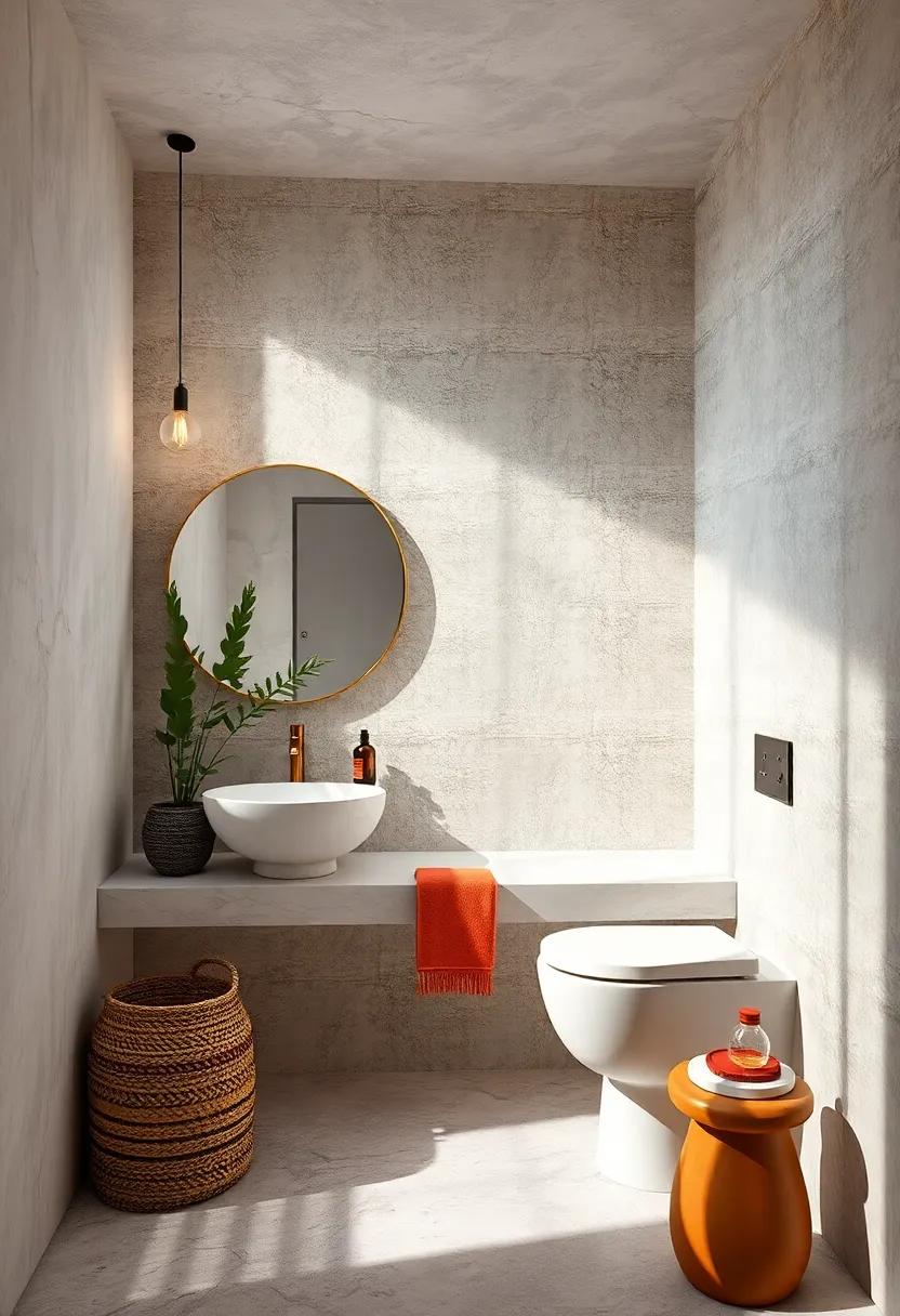 Revamping Small Bathrooms ‍with Bold Wallpaper Choices