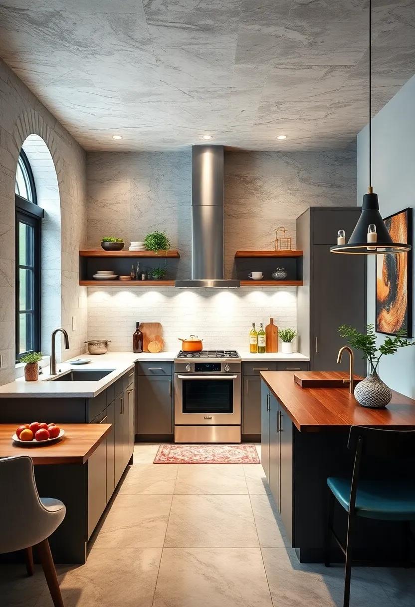 Install a Pot Filler: Reduce counter clutter and maximize functionality by installing a pot filler above the stove for easy access to water