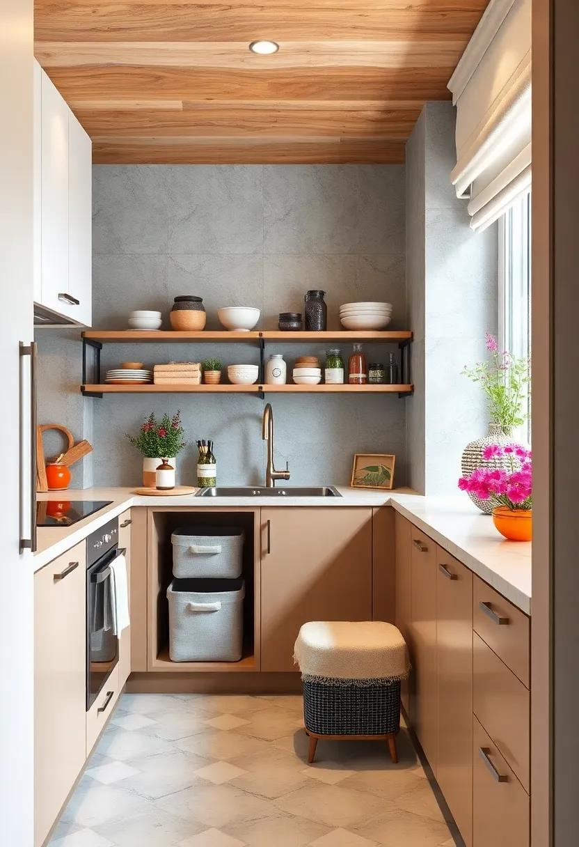 Under-Sink Organization: optimize this frequently enough-overlooked area with tiered organizers and bins to keep cleaning supplies and gadgets tidy