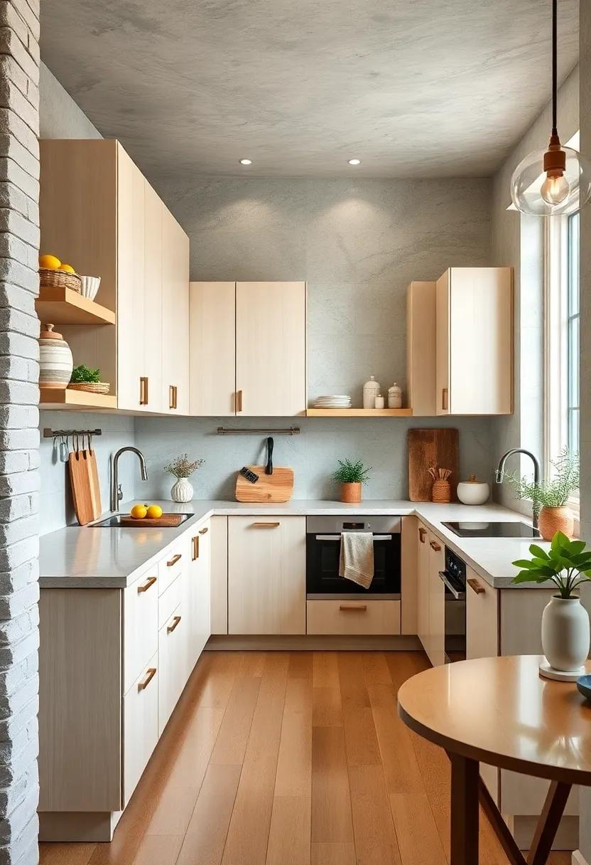 Utilize the Inside of Cabinet Doors: Install hooks or small shelves on the inside of cabinet doors for storing lids, spices, or dish towels