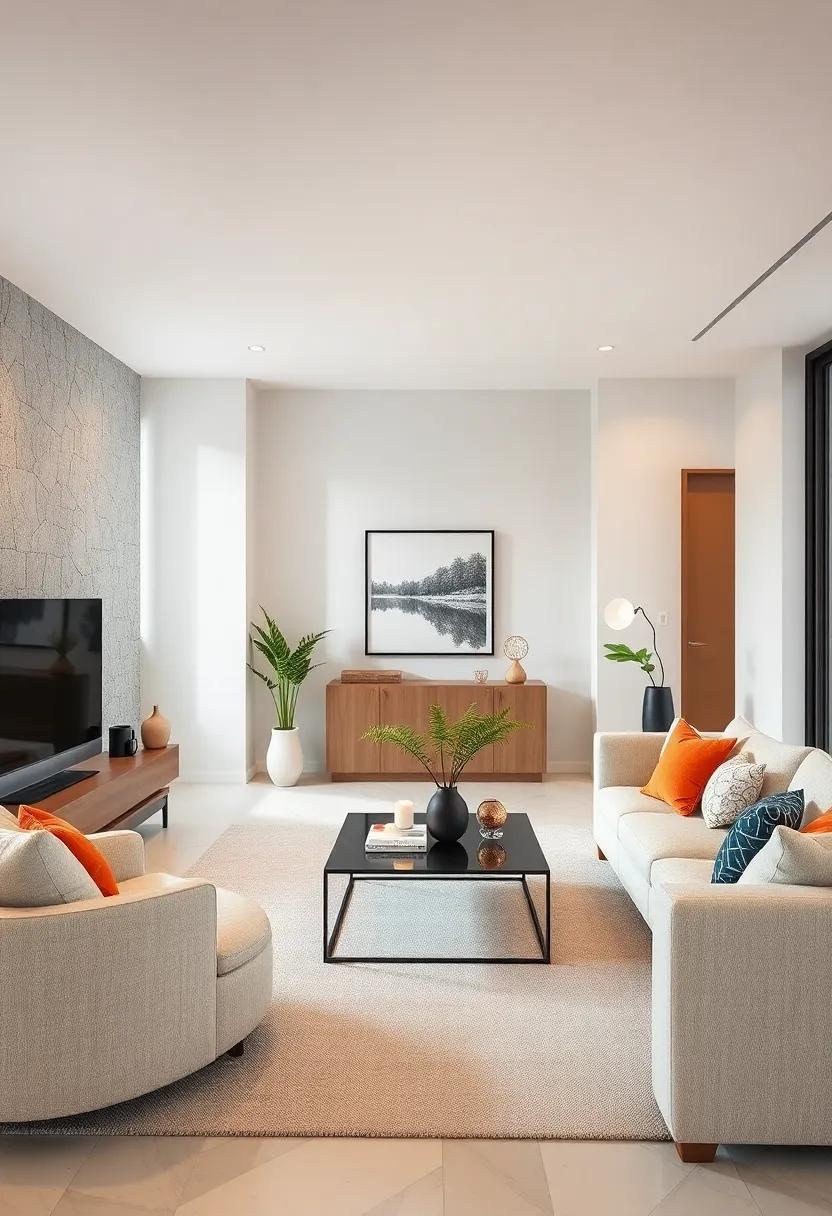 Embrace‌ multifunctional ⁣furniture: Opt for sleek, space-saving pieces that serve dual purposes, such as a stylish coffee table that also offers storage