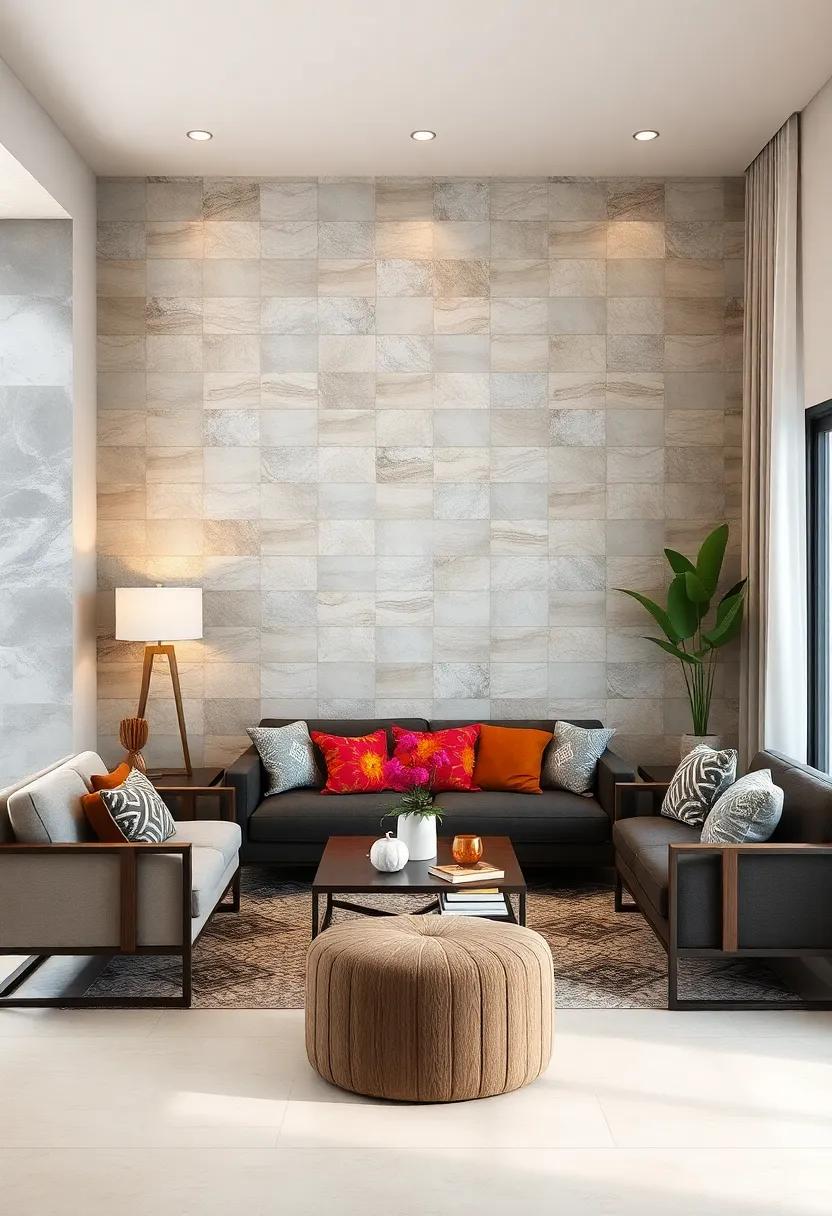 Focal⁢ Points: Using Tiles to Create a‌ Stunning ​Feature Wall