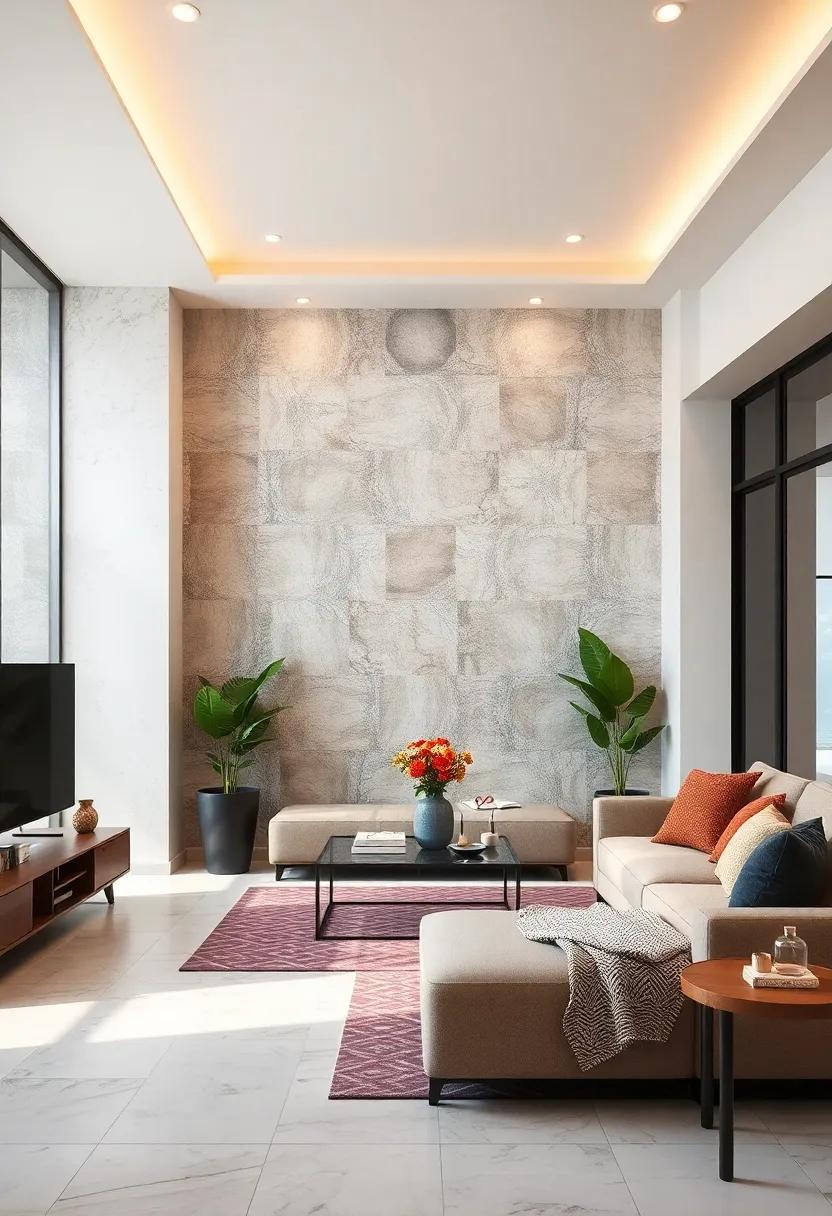 Floor-to-Ceiling Splendor: Extending Tile Design Upward⁤ for Height Illusions