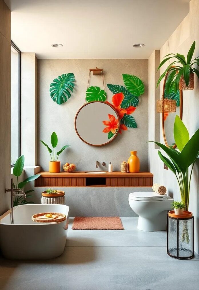 24-vibrant-tropical-bathroom-wall-decor-ideas-to-transform-your-space.jpg 24 Vibrant Tropical Bathroom Wall Décor Ideas to Transform Your Space
