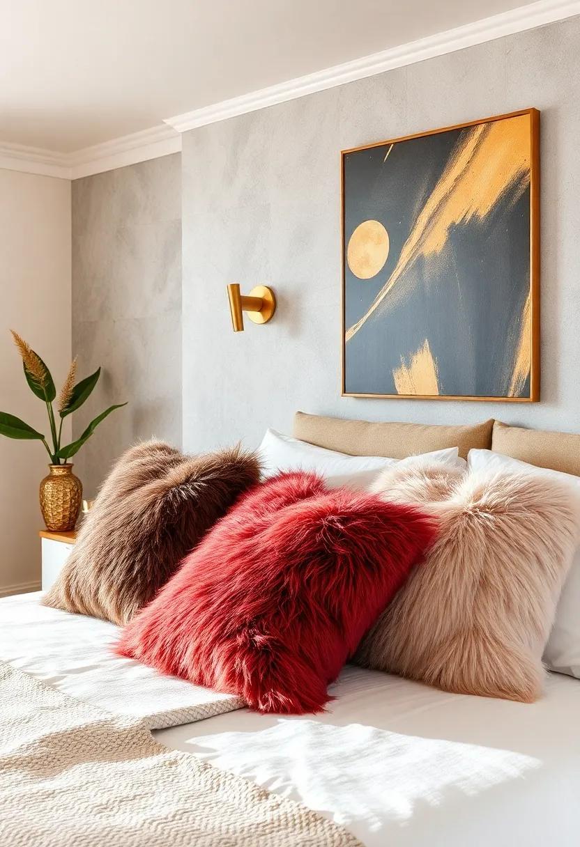 Faux Fur Pillows: Use faux fur pillows to add a touch of glam and ​warmth to your⁣ space,making every ‌seating area irresistibly cozy