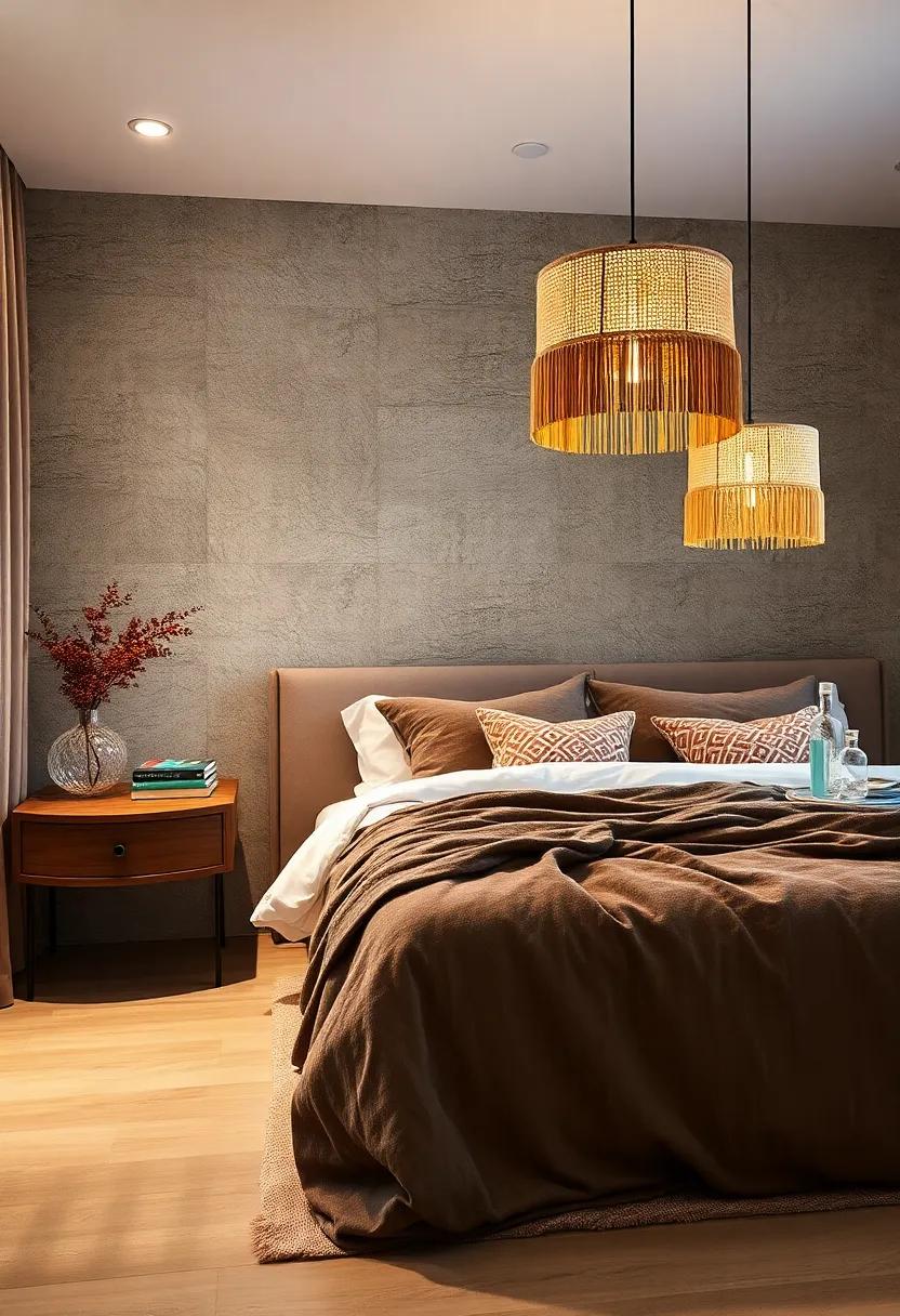 Fringed ⁤Lamp‌ Shades: Add fringed lamp shades to soften the glow of your lighting,contributing to a​ warm and inviting ambiance