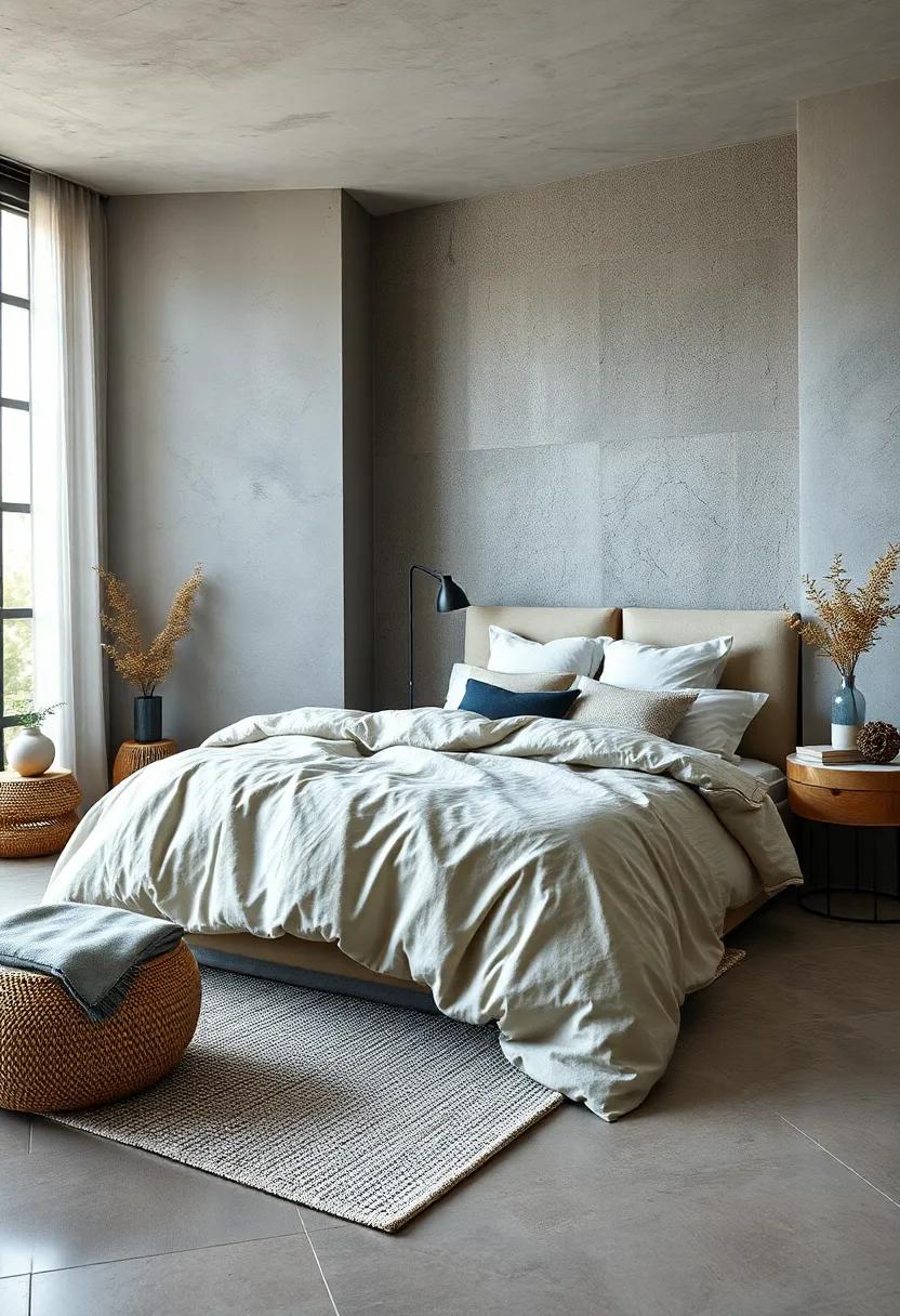 Organic Cotton Bedding: Choose organic cotton sheets and duvet covers for breathable comfort that promotes a healthy sleeping environment