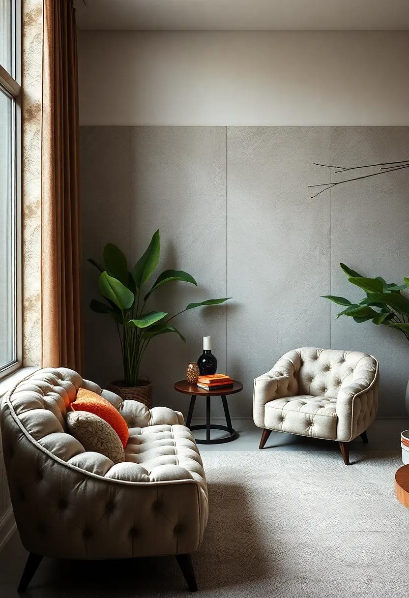 Quilted Accent‍ Chairs: Invest in ⁤quilted accent chairs that offer​ both style and a tactile⁣ experience, perfect⁤ for⁢ your⁣ reading nook