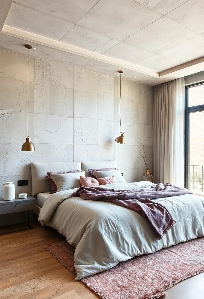 Soft ​Color Palettes: Use soft colors in ⁤textured ‍fabrics to create a calming atmosphere, enhancing your bedroom’s⁢ tranquil vibe