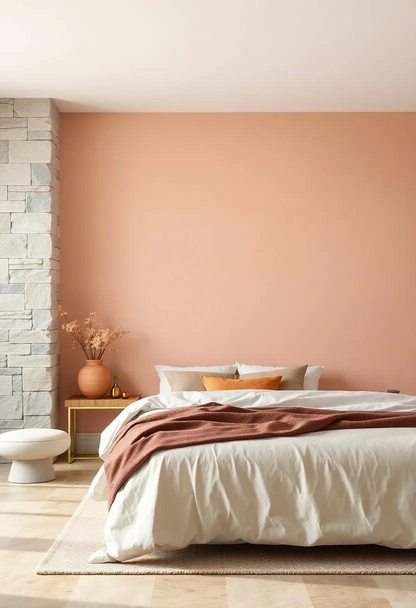 Light Peach:⁣ Adds ​a gentle touch of⁤ cheerfulness, warming⁢ up spaces without being too bold