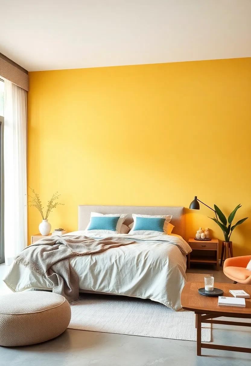 Sunlight ​Yellow: A gentle hint of sunshine that uplifts while maintaining a soothing energy