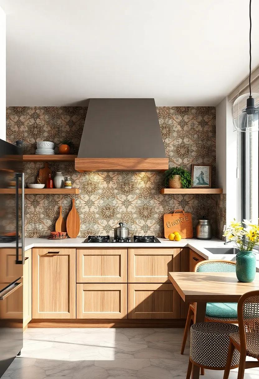Ethnic-Inspired Motifs: Integrate tiles adorned with ethnic prints that ‍celebrate cultural ⁣diversity while lending a global touch ⁤to your kitchen