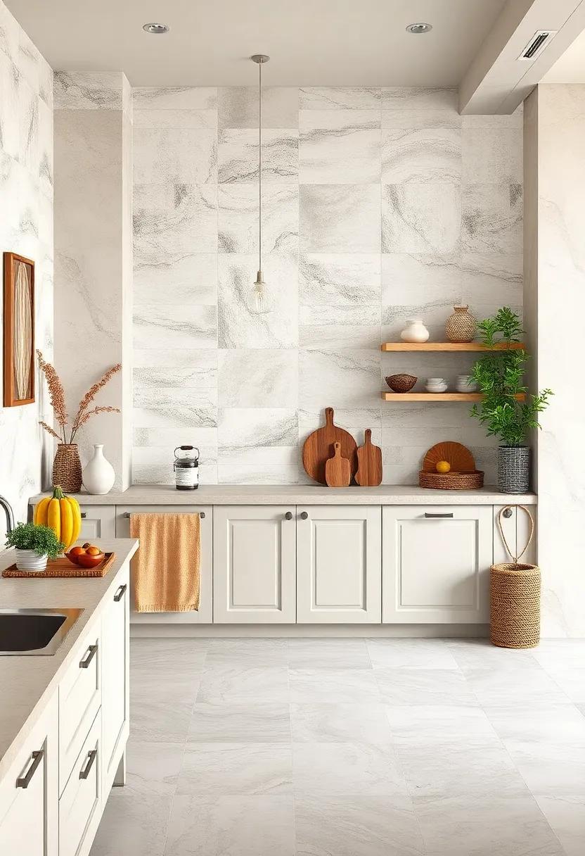 Shabby Chic Distressed ⁢Tiles: Find beauty in imperfection with distressed tiles ⁢that bring a worn-in, cozy feel to ‍your culinary space