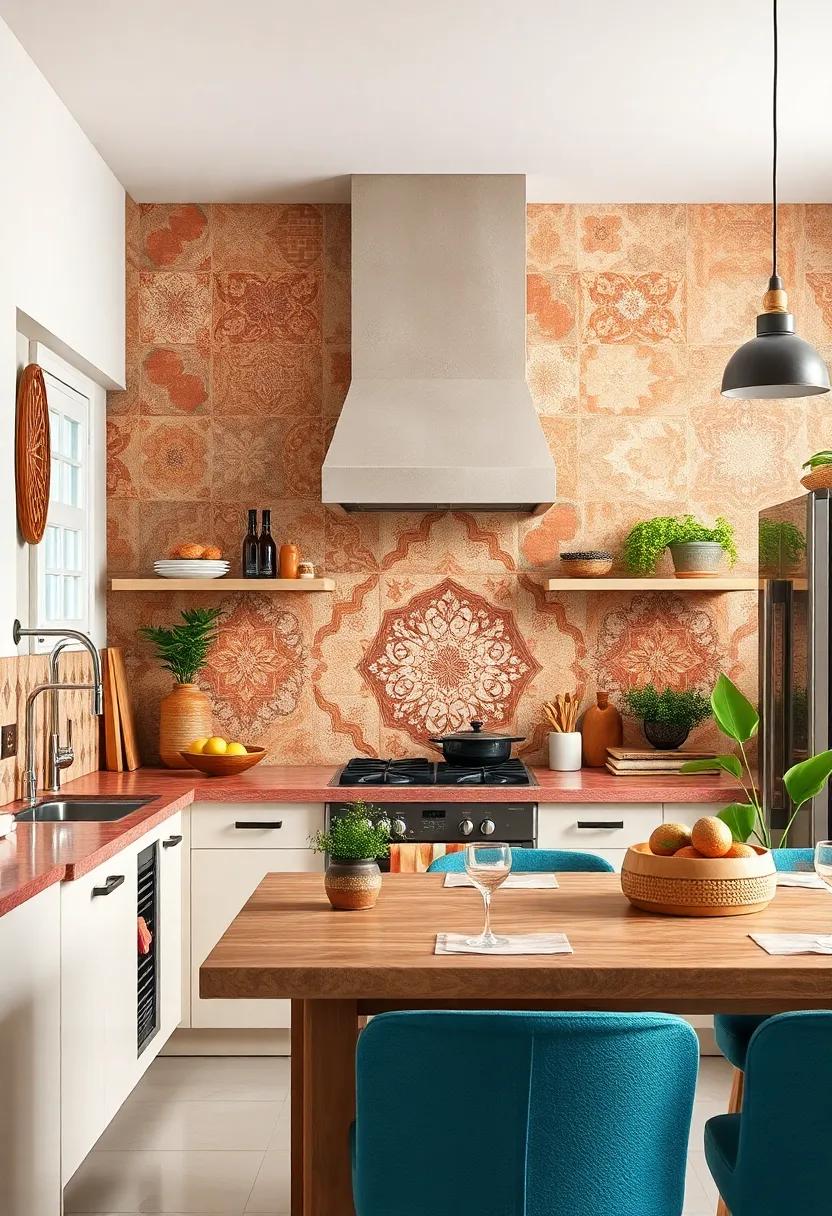 Vibrant terracotta: Embrace the rustic allure ⁢of terracotta tiles,perfect for creating a warm and inviting atmosphere ​in your kitchen