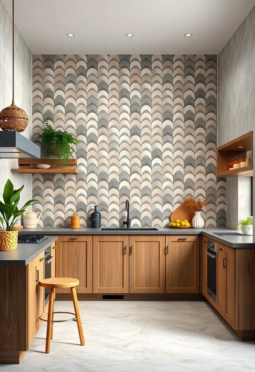 Wavy shaped ‍Tiles: Experiment with uniquely shaped tiles, ⁢such as wavy or scalloped‍ designs, that add movement and charisma to ‍your kitchen walls