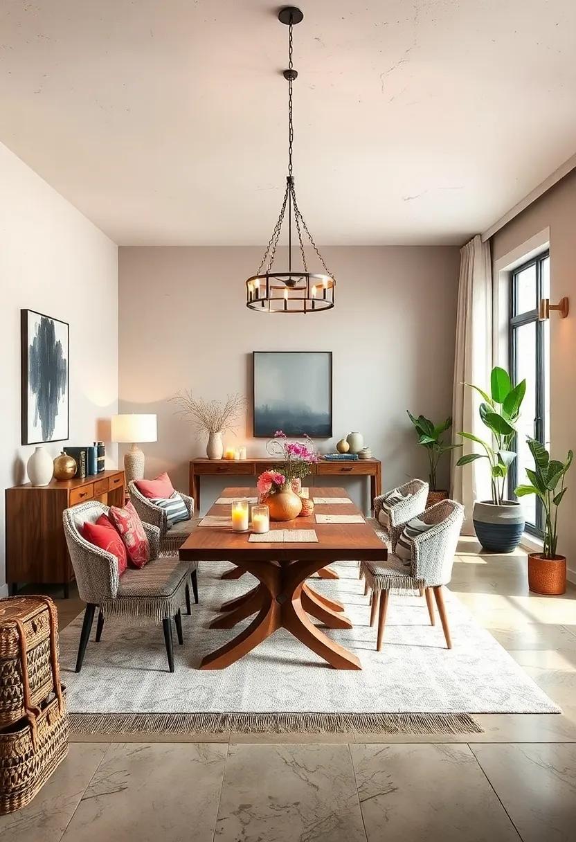 Layered Lighting Options: Use a‍ combination of overhead lights, table ‌lamps, and candles to create adjustable ⁣ambiance​ for different occasions