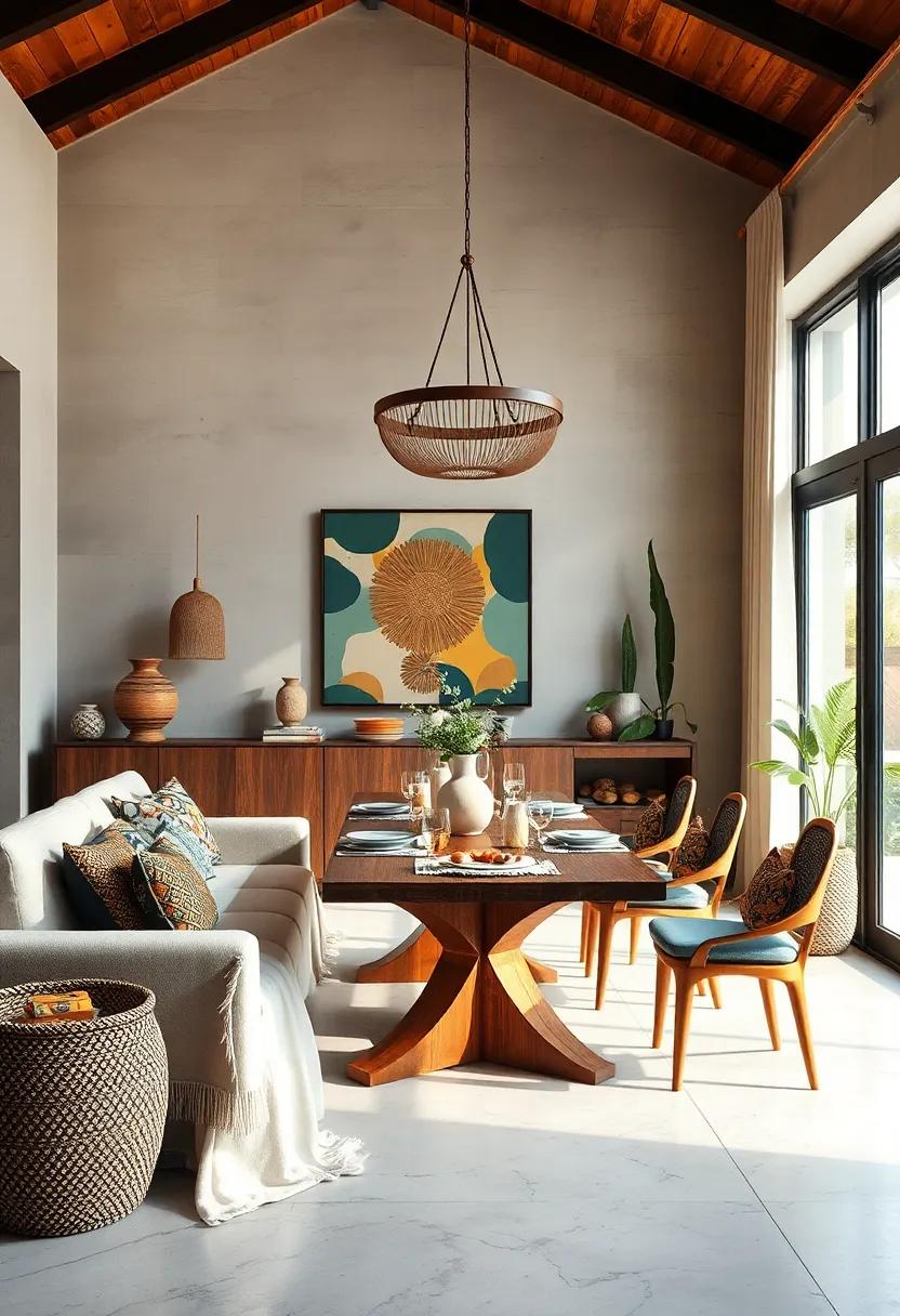 Bring in⁢ Cultural Influence: Incorporate ‌textiles‌ or⁢ artifacts from various‍ cultures to enhance the eclectic boho vibe and tell a story