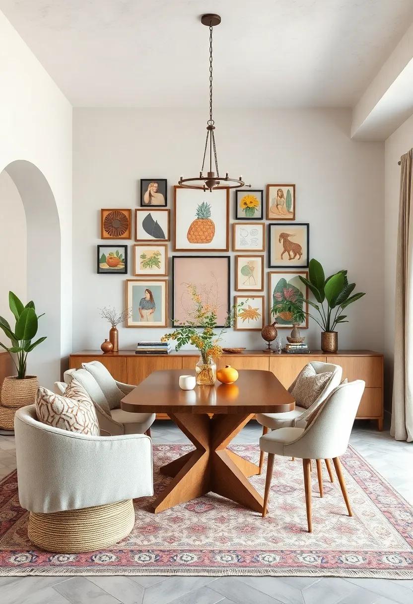 Curate a⁣ Gallery Wall: hang an eclectic mix of artwork and‍ personal photographs⁤ to reflect your style and create a relaxed atmosphere