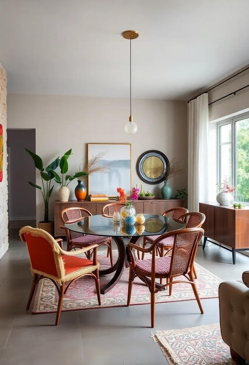 Mix Chair Styles: ⁢Pair different chair designs for an ‌eclectic look that adds charm and character to your dining setup