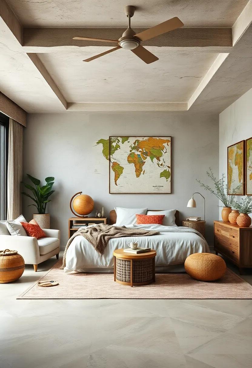 Incorporate Globes‌ or maps: Display vintage globes or ‌world maps to inspire wanderlust ⁣and add a touch of adventure to your​ space