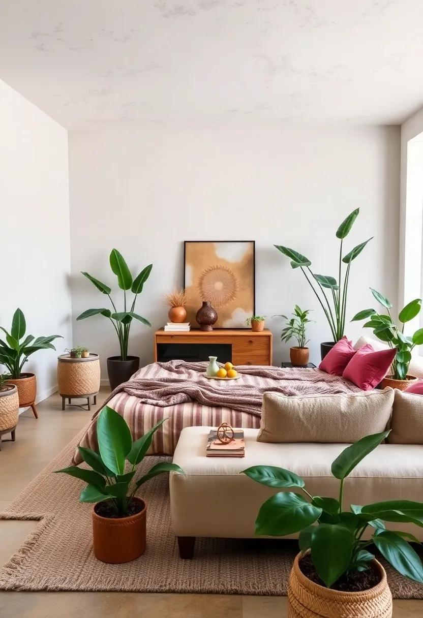 Use Statement Plants: Select ⁣large, ‍statement plants ⁣like a fiddle leaf fig or snake plant to bring life and freshness into​ your ⁣space
