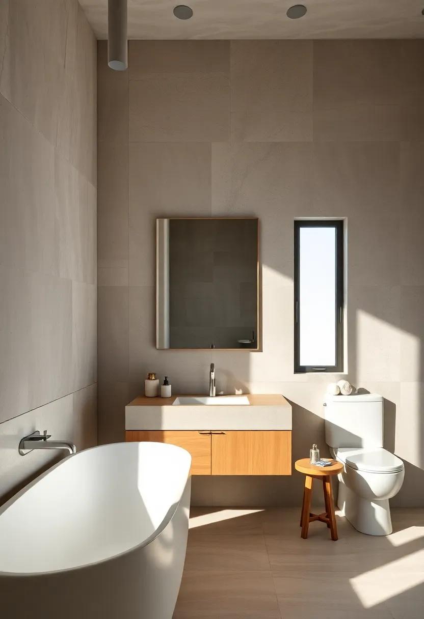 Hang a large mirror to reflect light⁤ and make the bathroom feel larger without breaking‍ the bank