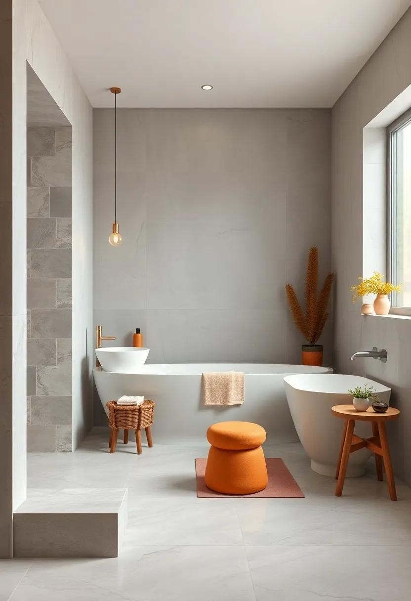 Incorporate a​ small stool or ⁢stool-like storage that can serve multiple purposes in tight spaces