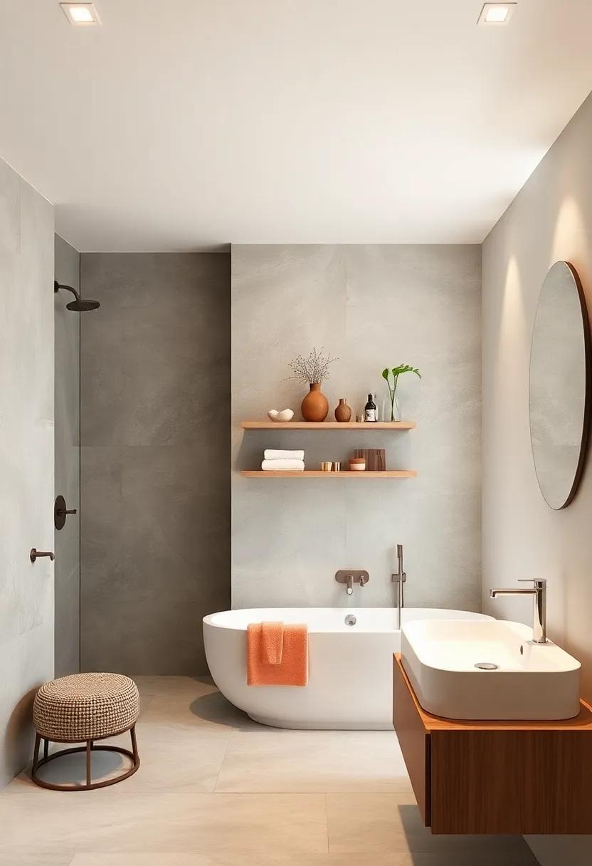 Install a simple⁣ floating shelf to ⁢display decorative items ​or neatly store extra towels