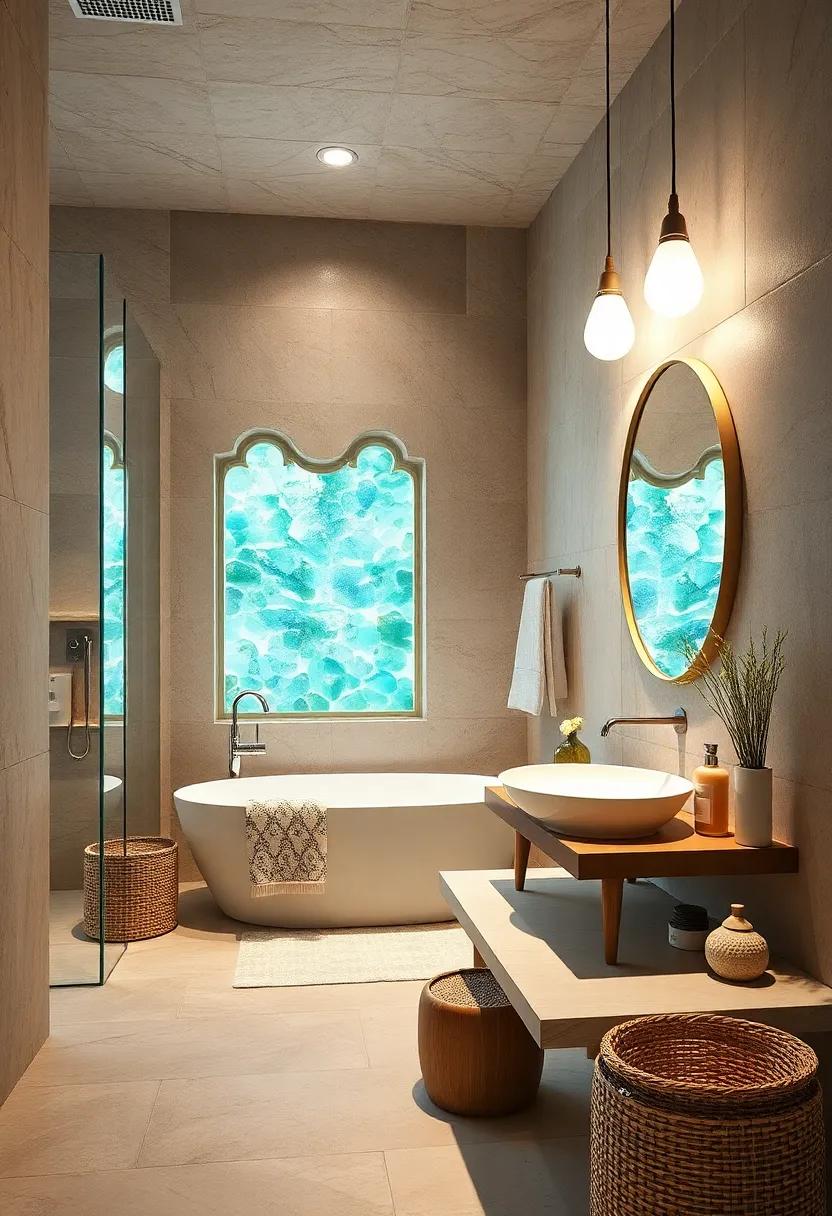 Ocean Glass accents: Incorporate decor ⁢made from sea glass to reflect the colors and textures of the shoreline, adding a whimsical touch