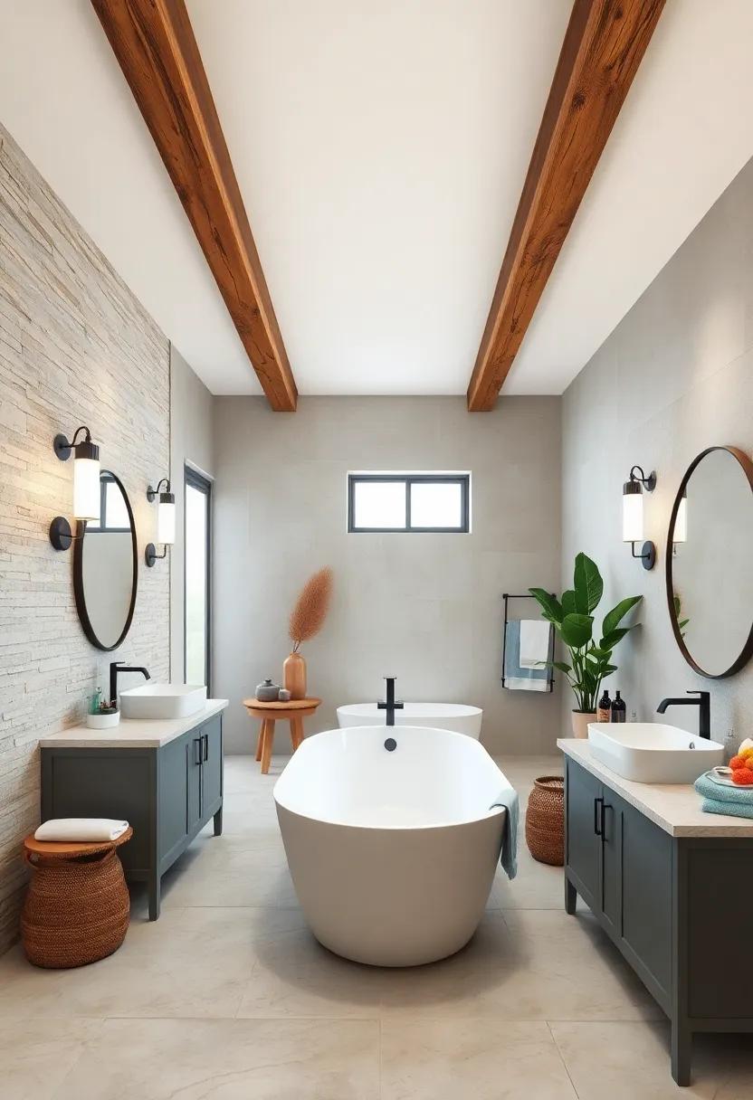 Rustic Wooden Beams: Incorporate wooden beams, either structurally or decoratively, ⁢to evoke a sense of warmth and connection to ⁣nature